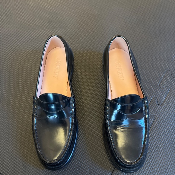 J. CREW winona penny loafers in spazzolato leather - Picture 3 of 5